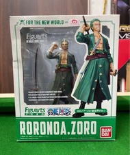 🧲珍惜玩 - 中古 絕版 海賊王Figuarts Zero 索隆 / 卓洛 PVC 景品 for the new world figure 模型公仔人偶手辦 家居辦公室擺設 未開封 全新 正版 現貨 