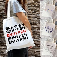 Enhypen Kpop Fashion Women's Shoulder Bag Enhypen Pattern Tote Bag Eco Reusable Fashion Shoulder Bag