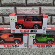 Diecast Jeep buka pintu - Diecast Metal Mobil Jeep murah
