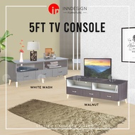 4FT/5FT TV CONSOLE / TV CABINET (FREE DELIVERY AND INSTALLATION)