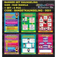 PRE-ORDER - BANNER KOLEKSI SET BILIK KAUNSELING