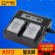 Ruibo Nikon EN-EL14 EL14 A Charger D3400D3300D5200D5300D5500 Dual Charger