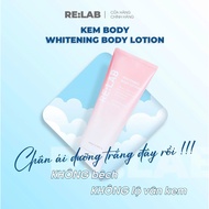 Relab Re:Lab Whitening Body Lotion 200ml bottle date 2028 Whitening and tone-enhancing CC171