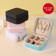 New Portable Jewelry Box for Earrings, Necklaces, and Rings - A Stylish Solution for Storage and Org