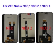 สำหรับ ZTE Nubia Neo 5G 8150N ชิ้นส่วนจอสัมผัสแอลซีดีของเครื่องแปลงดิจิทัล ForZTE Nubia Neo 2 5G Z23