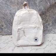 PROMO TAS RANSEL CONVERSE ALL STAR ORIGINAL BLACK BACKPACK / BARCODE FULL SCAN / BISA COD | COD