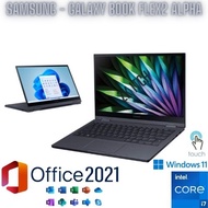 Samsung - Galaxy Book Flex2 Alpha 13.3" QLED Touch-Screen Laptop - Intel Core i7 - 16GB Memory - 512