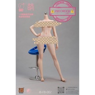 I8TOYS 1/6 Steel Frame Platinum Silicone Fully Rubber  "Moe" (I8-FB-002-A)