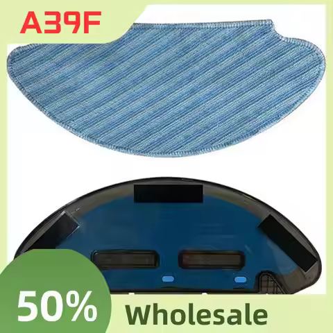 A39F Top 6X Water Tank Mopping Rags For Tefal RG6875 Robot Vacuum Cleaner Replacement For Isweep X3 