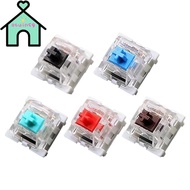 OTUINSG 10pcs Mechanical Keyboard Switch, Linear Tactile Gaming Switch,  Clicky Silent  LED MX Switc