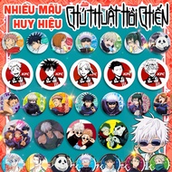 MULTIPLE MODELS OF JJK Jujutsu Kaisen Round Badge - Gojo Satoru - Itadori Yuji - cute anime manga
