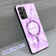 Softcase Glass For SAMSUNG A23 - Case Handphone SAMSUNG A23 [T127].