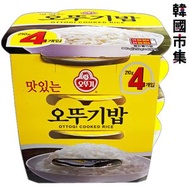 不倒翁 - 韓版Ottogi 不倒翁 即食白飯 4包裝【市集世界 - 韓國市集】