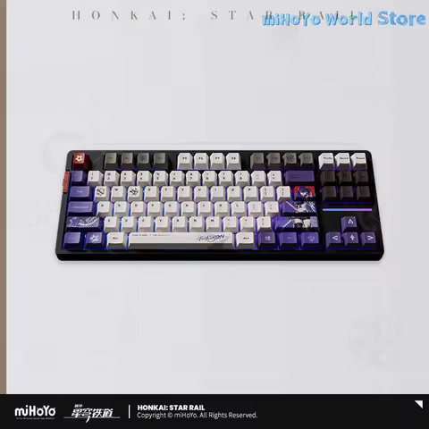 [Official] Acheron Keyboard MiHoYo Original Honkai Star Rail Acheron Theme Impression Series Mechani