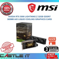 MSI NVIDIA RTX 5090 LIGHTNING Z 32GB GDDR7 360MM AIO Liquid Cooling Graphics Card