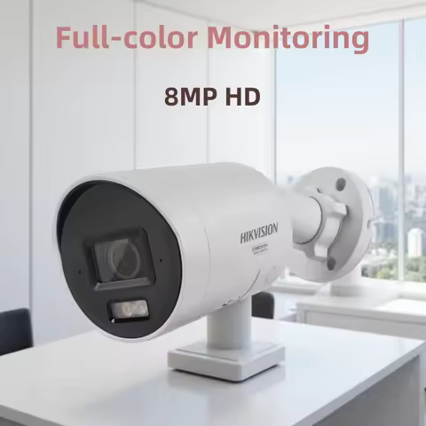 Hikvision 8MP IP Camera DS-2CD2087G3-LI2UY Smart Hybrid Light ColorVu Built-in Dual Mic 4K 24/7 Colo