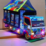 frE3# Truk oleng Kayu Jumbo 45 cm Miniatur truk oleng miniatur truk