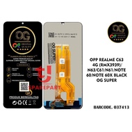 LCD TOUCHSCREEN REALME C63 (4G) RMX3939 / N63 / C61 / N61 / NOTE 60 / NOTE 60X ORIGINAL OG SUPER