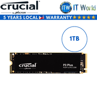 Itw | Crucial P3 Plus PCIe M.2 2280 NVMe Internal SSD (1TB | 2TB | 4TB)