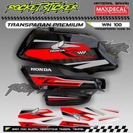 WIN Striping WIN Sticker Variation WIN UV TRANSPARENT CODE 54 PREMIUM MAXDECAL MATERIAL