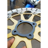 Bremboo Yamaha Rxz 125zr Y15 Lc5s Lc4s X1R RR150 offsets spacer disc 3mm / 5mm fit Bremboo 4pot CNC 