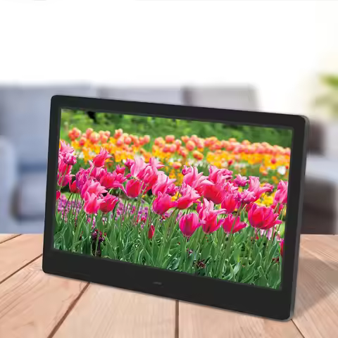 14inch Digital Photo Frame HD 1280*800 Wide Screen 16:9 Electronic Album AC100-240V Photo Album Movi