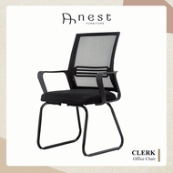 (NEST) Clerk Office Chair - Office chairs / Study chair / Ergonomic / Stationary Chair