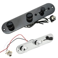 [LLMA]Metallor Tele Prewired Control Plate 3 Way Switch For Telecaster Tele Guitar