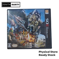 Zenith Rarity Nintendo 3DS game Monster Hunter 4G