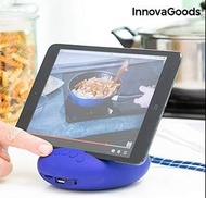 3W USB充電便攜藍牙音箱附手機支架TWS功能及USB播放功能 kktckp 3W USB Rechargeable Portable Bluetooth Speaker With Phone St