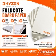 Foldcote Board Paper in 220gsm/250gsm/300gsm Fold Cote