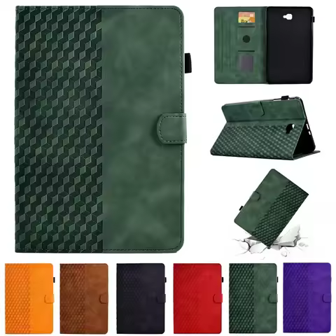 Funda For Samsung Galaxy Tab A 2016 Case 10.1" Luxury Stand Wallet Tablet Coque For Samsung Tab A 10
