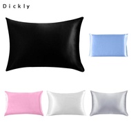 [Dickly] United States standard 20" x 26" Luxury Satin Pillowcase Pillow Case Hair Protectors