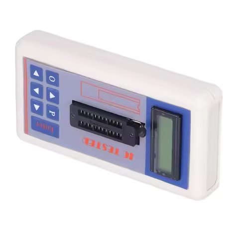 ABQR Integrated Circuit Tester, IC Transistor Capacitor Tester, Diode Checker Detector, with 5V 3.3V