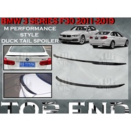BMW 3 SERIES F30 F80 M3 2011-2019 REAR TRUNK SPOILER DUCKTAIL WITH PAINT (P STYLE) (PSM STYLE) ABS S