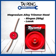 Heavy duty Magnesium Alloy Trimmer Head kepala tali mesin rumput piring mesin rumput mata mesin rump