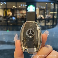5Km ซิลิโคนฝาครอบรถ Key Chain แหวนสำหรับ Mercedes Benz W203 W210 W211 W124 W202 W204 AMG อุปกรณ์เสริมและ S