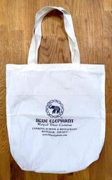 泰國曼谷 藍象廚藝學校 Blue Elephant Cooking School 紀念提袋 泰式 皇室 宮廷 經典 料理