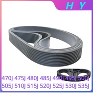 1PCS PJ Ribbed Belt 470J 475J 480J 485J 490J 495J 500J 505J 510J 515J 520J 525J 530J 535JTreadmill C