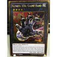 Number 106: Giant Hand - PGL3-EN075 - Gold 1st Edition
