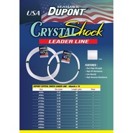 SEAHAWK DUPONT CRYSTAL SHOCK LEADER 40YDS LINE