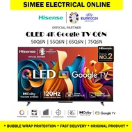 [NEW] Hisense Q6N 55" 65" 75" Inch QLED 4K Google TV UHD Google TV 55Q6N 65Q6N 75Q6N