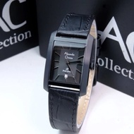 Jam Tangan Wanita Alexandre Christie Original Kulit AC1019LD Black