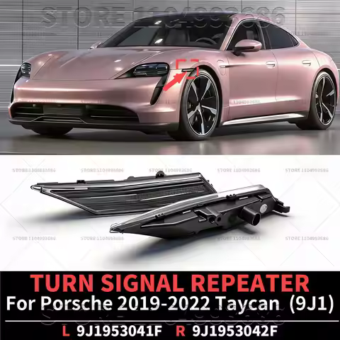 For Porsche Taycan Base GTS (9J1) TURN SIGNAL REPEATER OEM 9J1953041F 9J1953042F 9J1953041C 9J195304