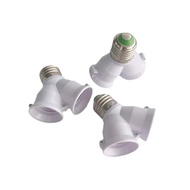 E27 to e27 Screw Lamp Holder One to Two 1 Point 2 Converter Multi-Head E27 One to Double-Head Extens