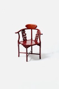 中式紅木古典三角椅