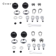 Gemvan Gym Machine Cable Accessories Set Domed Washer Bowl Sturdy Gym Cable