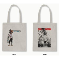 TOTE BAG RESLETING - CHAINSAW MAN / ANIME / MANGA 2