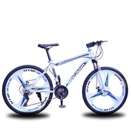 Mountain Bike Bicycle 21/24/27 Speeds 26 Inch Durable Tire Dual Disc Brakes Shock Absorbing Bicycle Off-road Bikes Adult