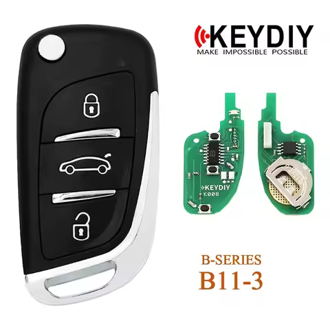B11-3 KEYDIY 3 Button Universal KD Remote Control Car Key for KD900/KD-X2/URG200 MINI Tools B Series
